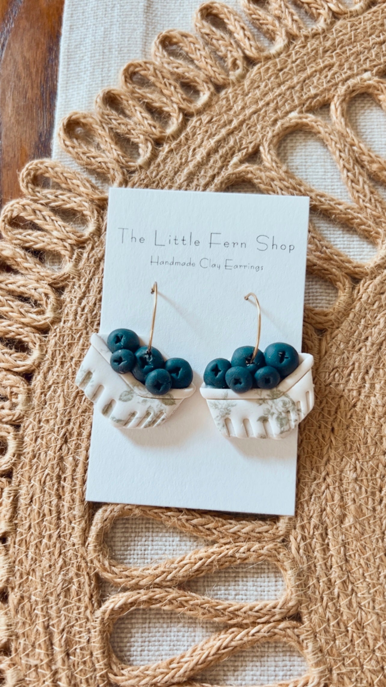 Vintage Blueberry Bowls