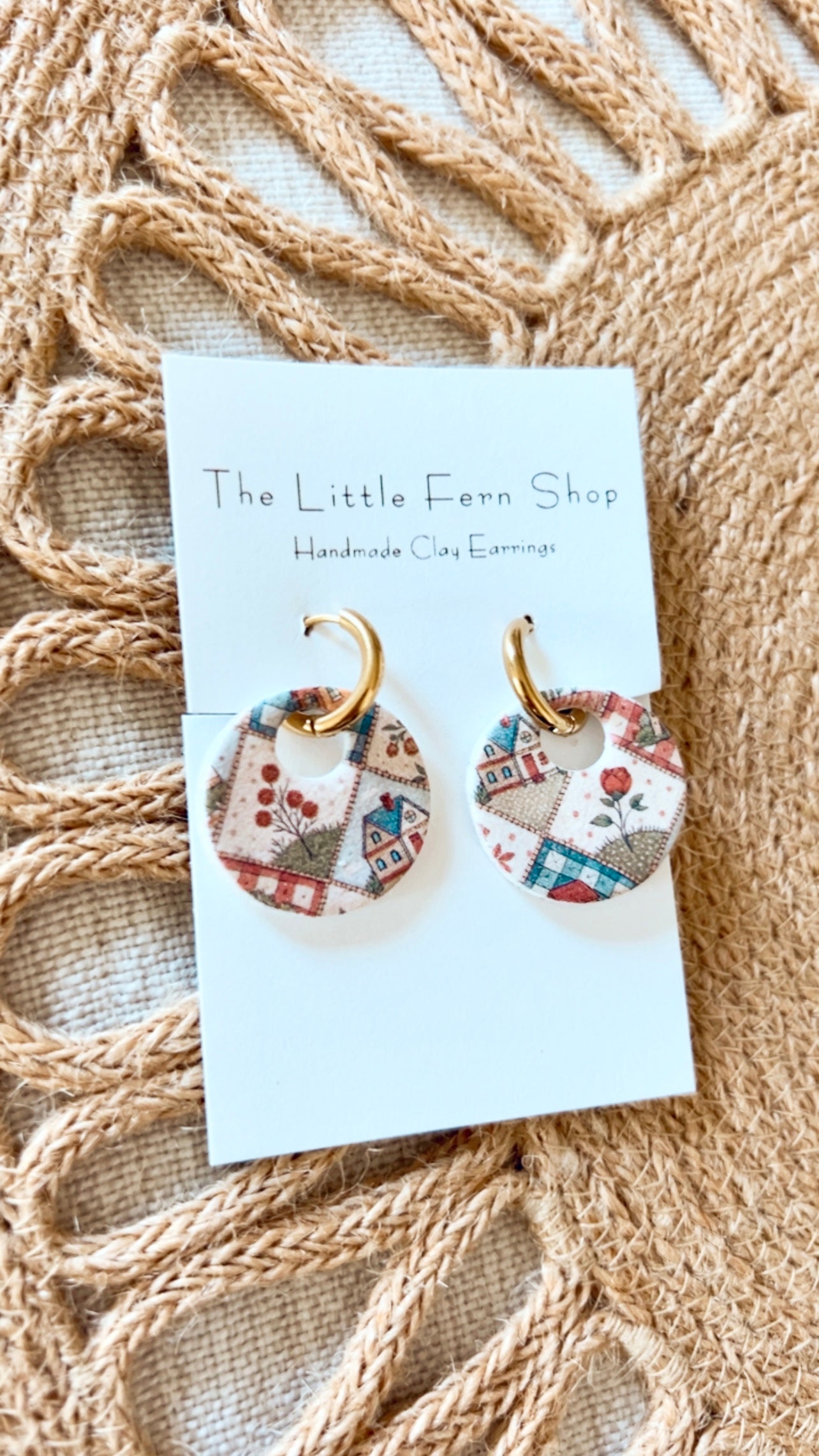 Prairie Bloom - Chunky Hoops