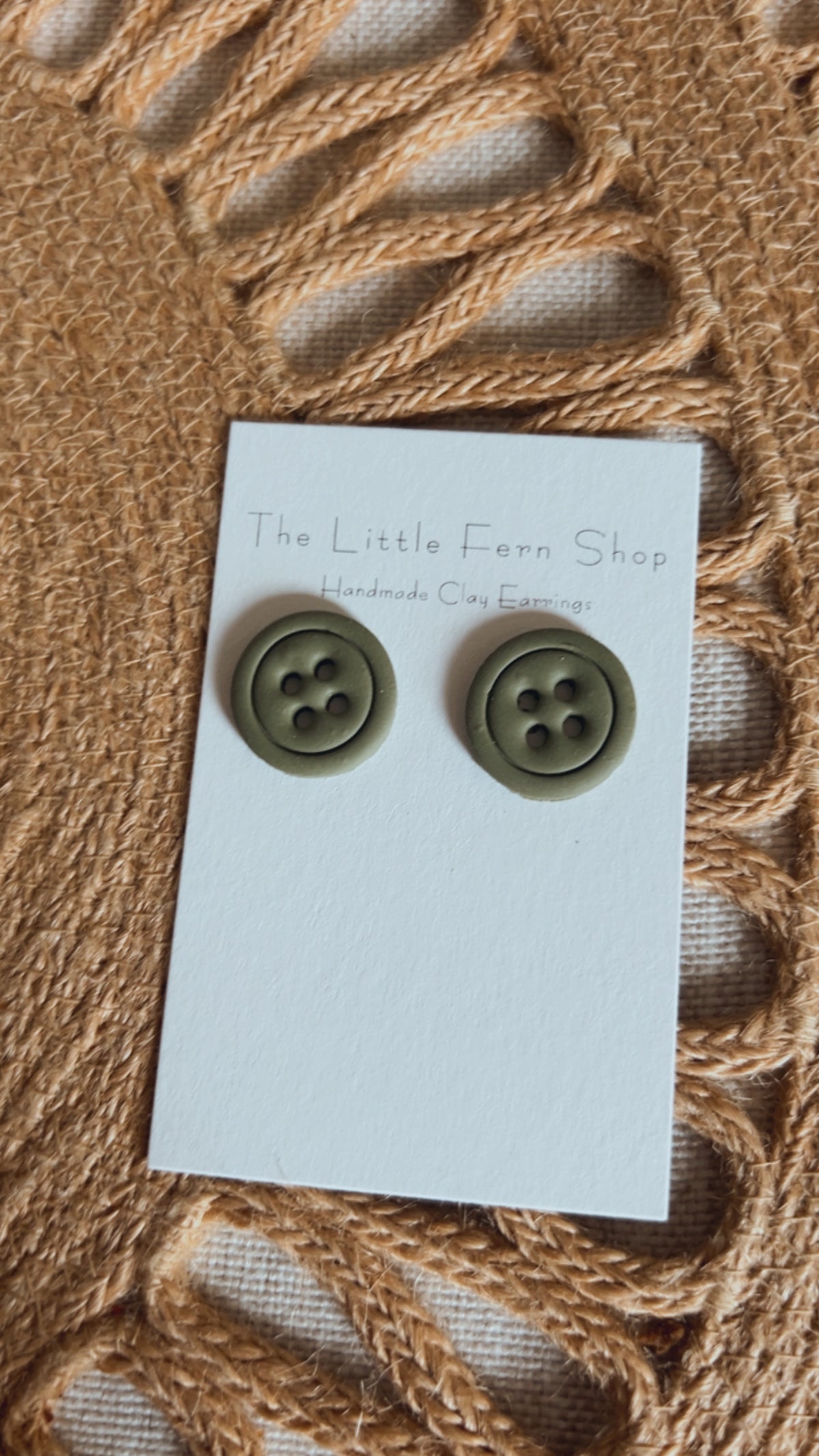Button Dangle (not stud)