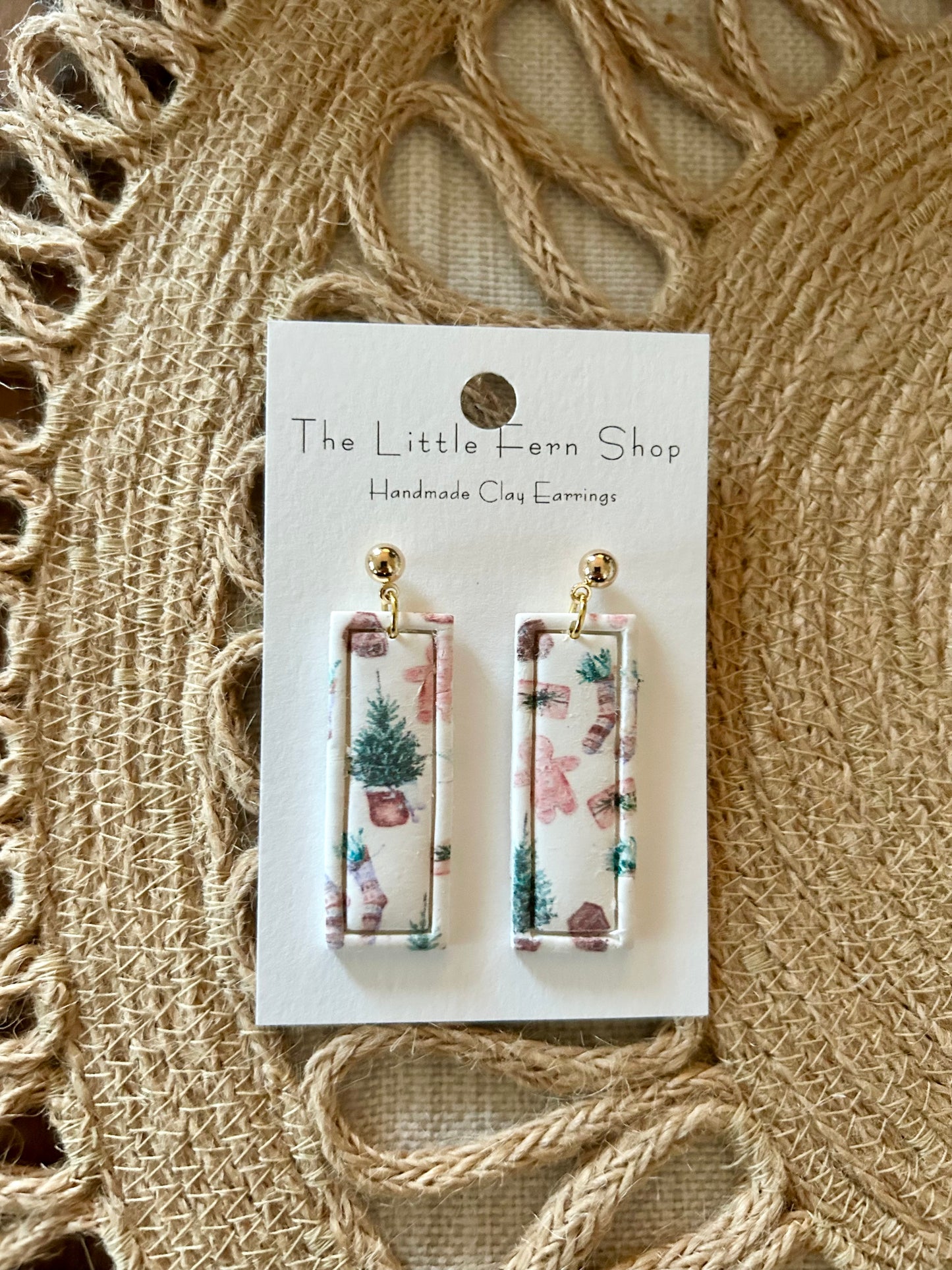 Cozy Christmas dangles