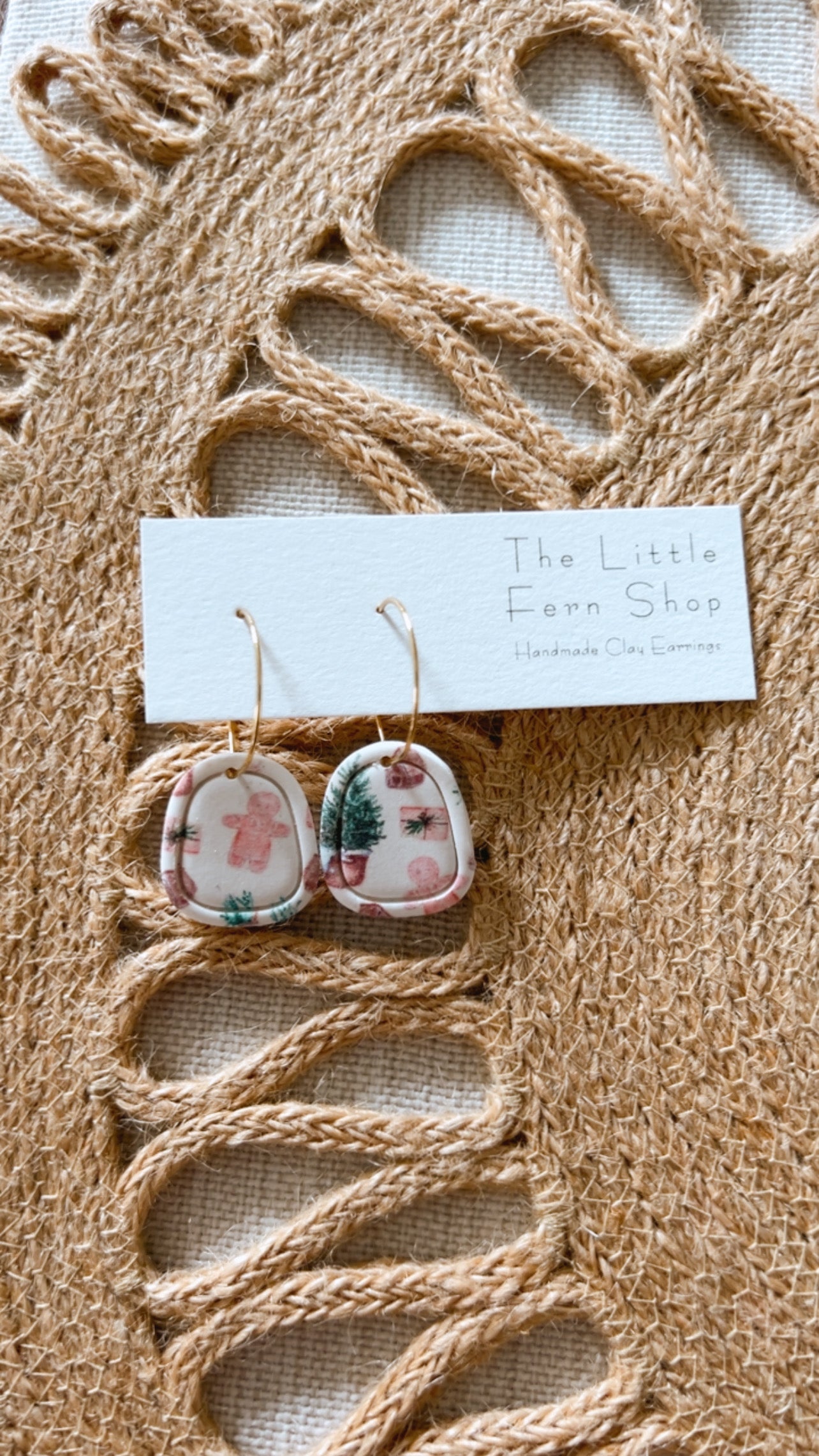 Cozy Little Christmas Hoops