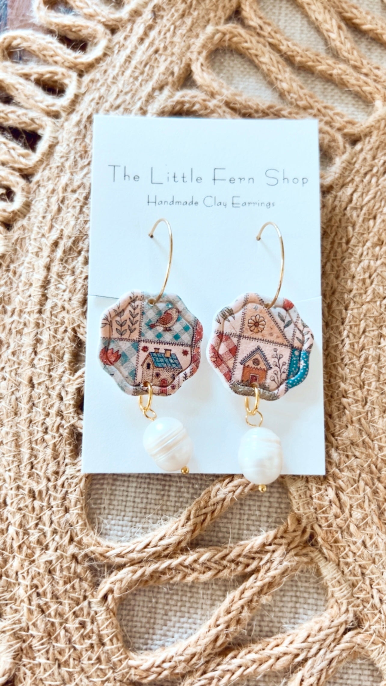 Granny’s Quilt- Scalloped Pearls