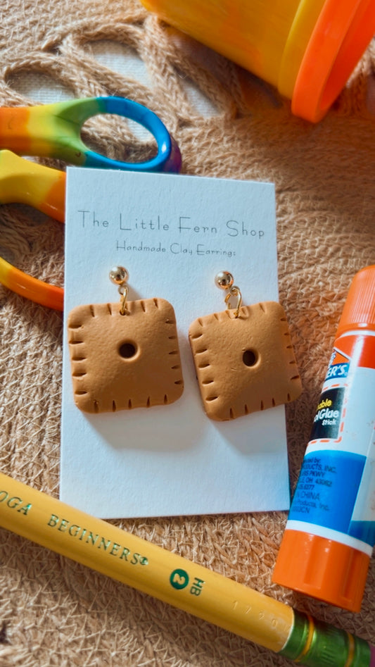 Cheese cracker dangles