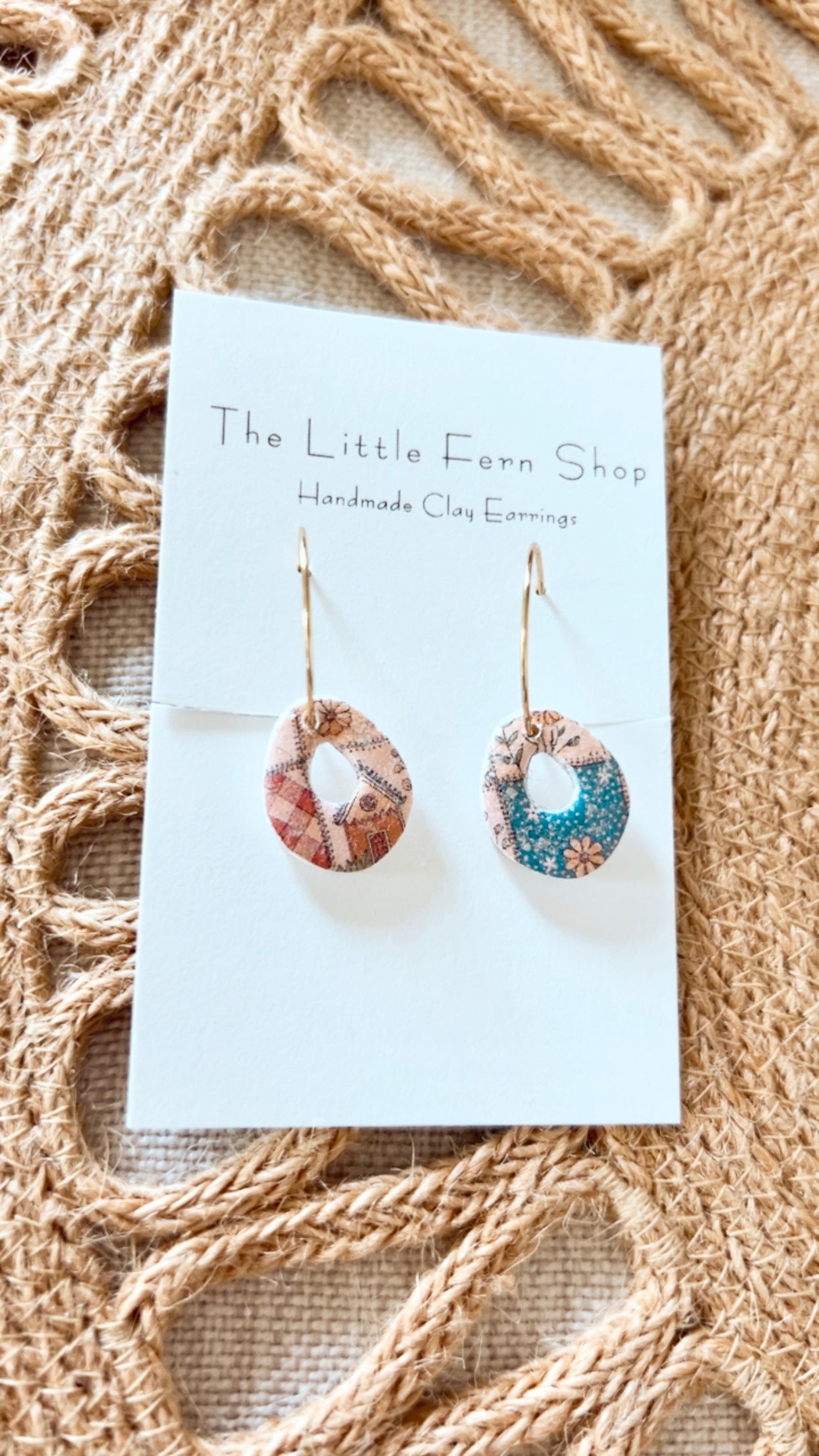 Granny’s Quilt- Dainty Hoops