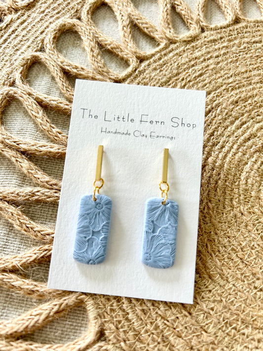 Blue Emery Dangles