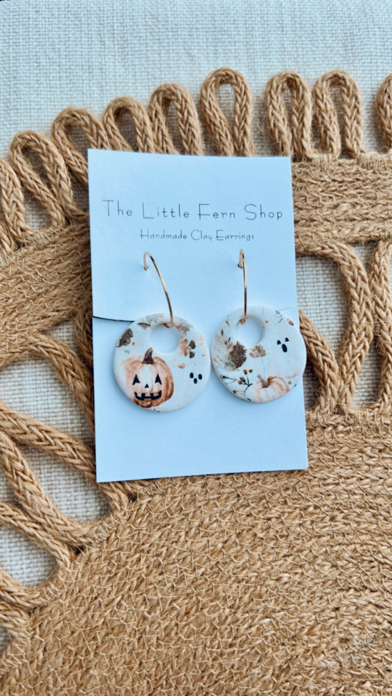 Neutral Halloween Hoop