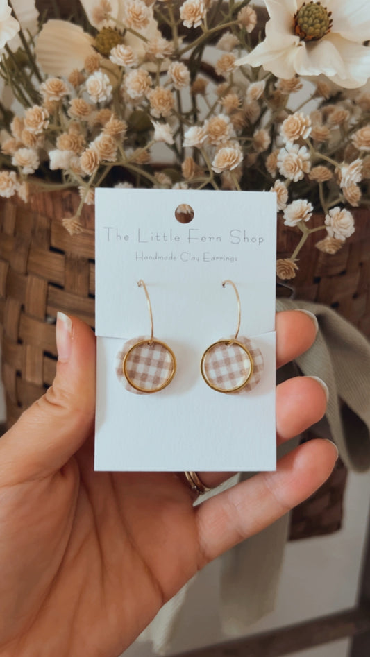 Gingham Hoops