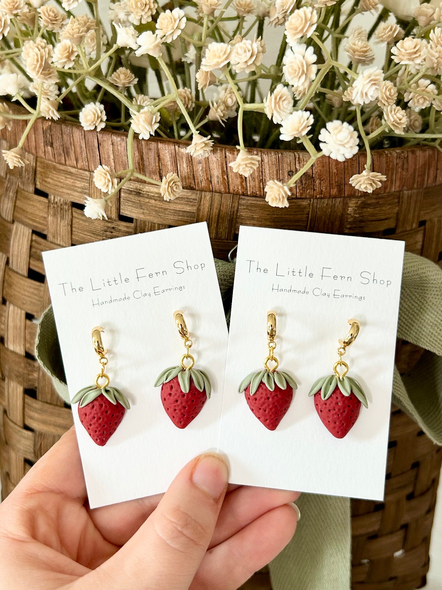 Freshly Picked Strawberries
