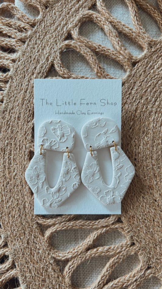 White Hibiscus Dangles