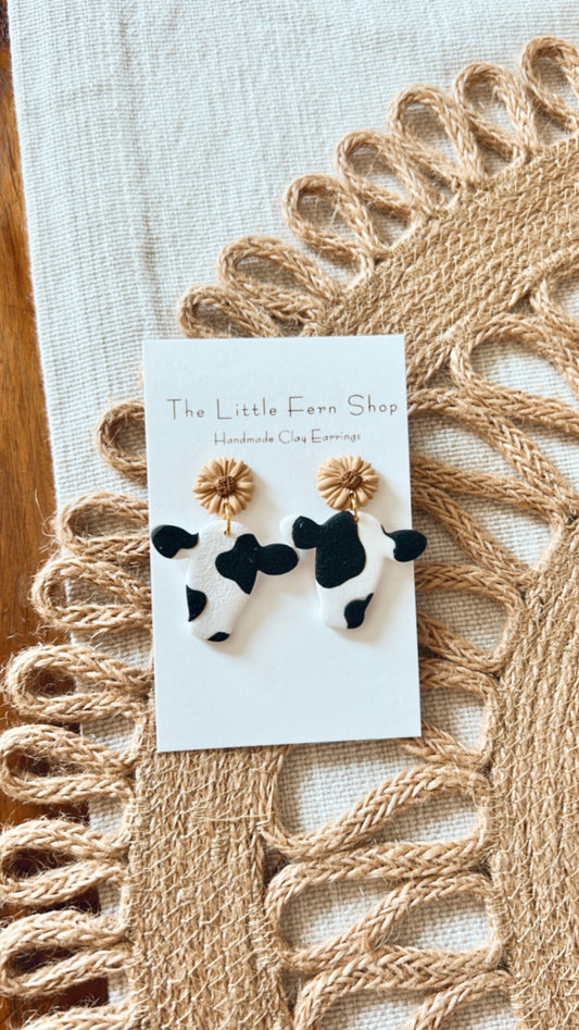 Sunflower Moo Dangle