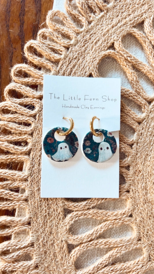 Dark Ghost Chunky Hoop