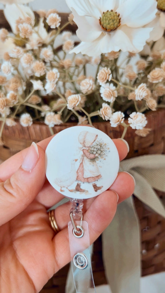 Holly Hobbie Badge Reel