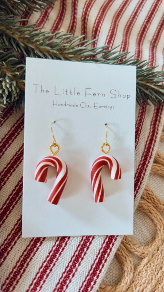 Candy cane dangles